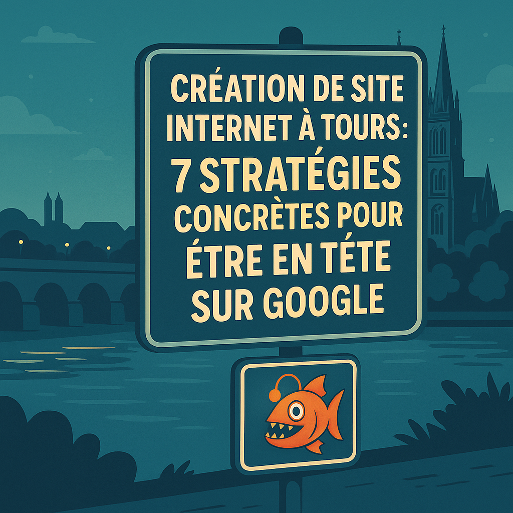 Création de site internet à Tours : 7 stratégies concrètes pour être en tête sur Google