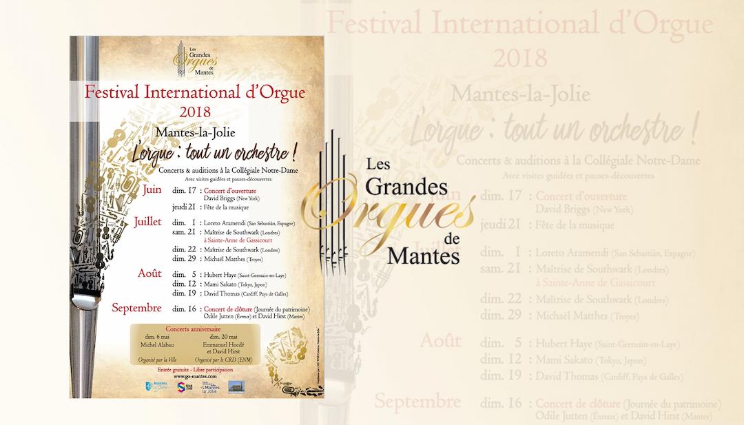 Les Grandes Orgues de Mantes — Flyers