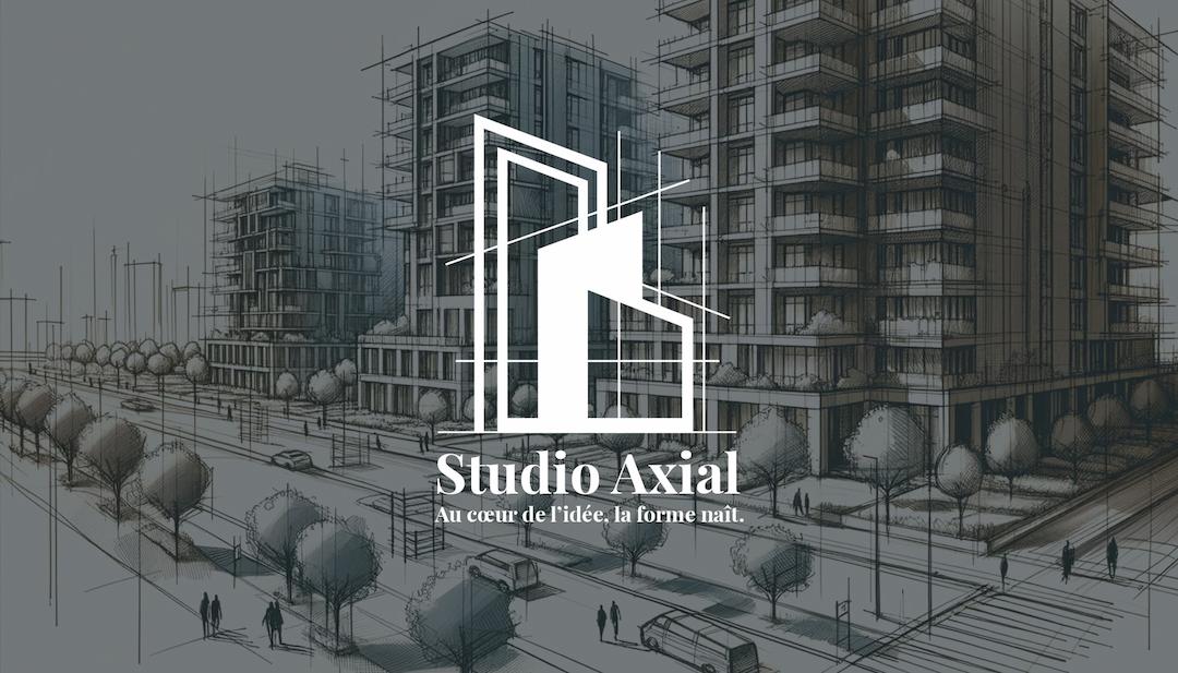 Studio Axial — Logo & maquettes